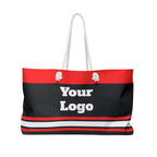 Custom Hockey Jersey Weekender Bag — Personalized Team Colors, Logo, Name & Number - Magnolia Wild SC