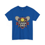 Retro Badge Style: The Vintage Tennis Dad Shield Tee - Magnolia Wild SC