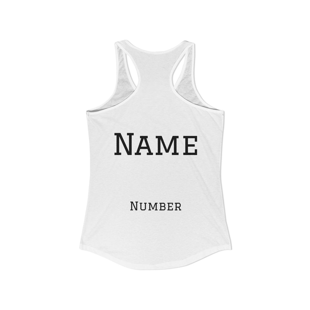 Mom Cross Country Mom Racerback Tank – Personalized Name & Number Option - Magnolia Wild SC