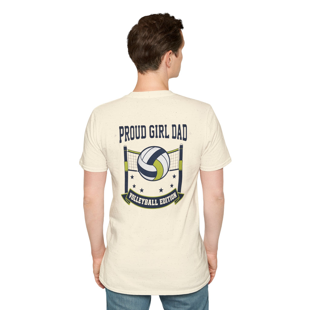 Proud Girl Dad Volleyball T-Shirt - Perfect Gift for Volleyball Dads - Magnolia Wild SC