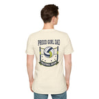 Proud Girl Dad Volleyball T-Shirt - Perfect Gift for Volleyball Dads - Magnolia Wild SC