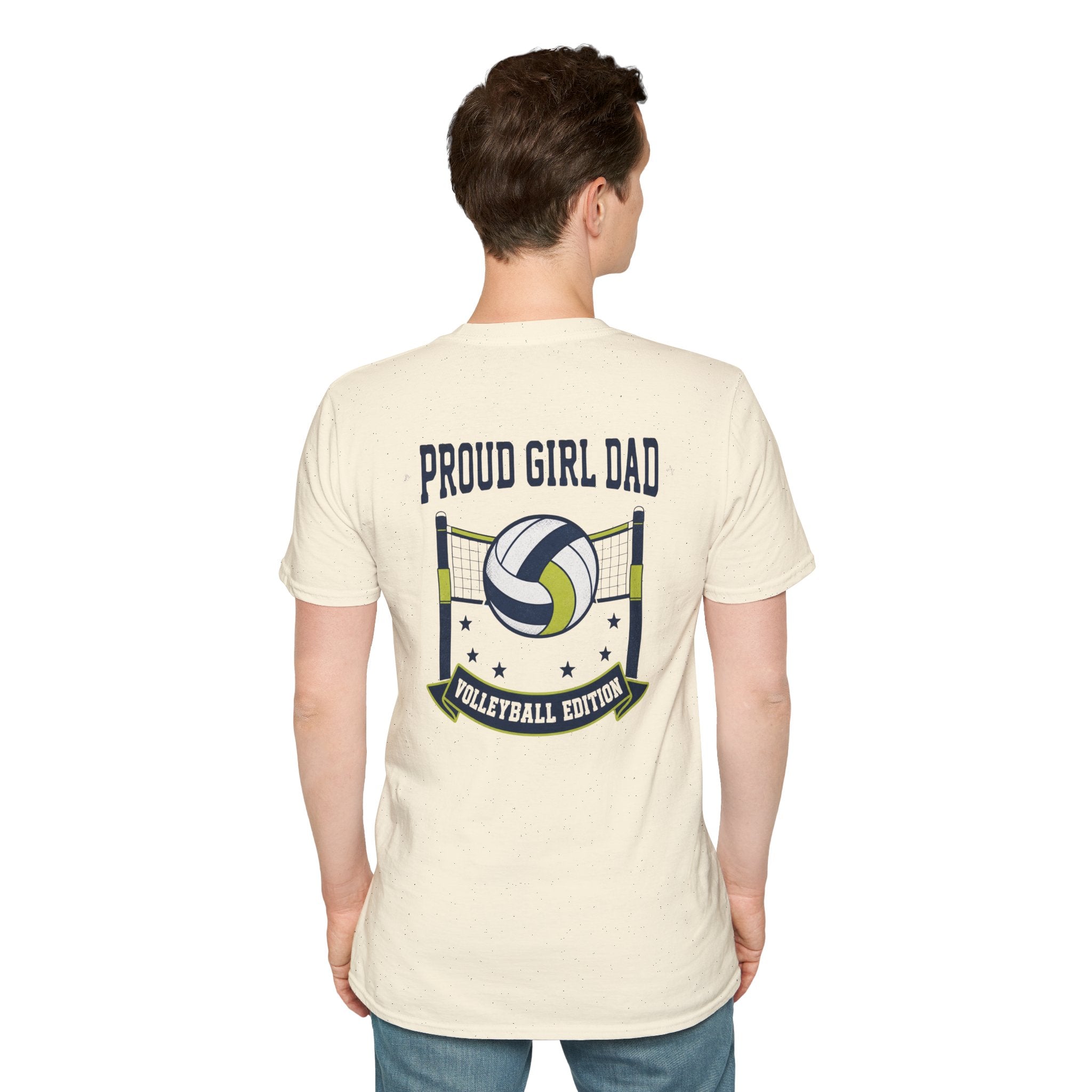 Proud Girl Dad Volleyball T-Shirt - Perfect Gift for Volleyball Dads - Magnolia Wild SC
