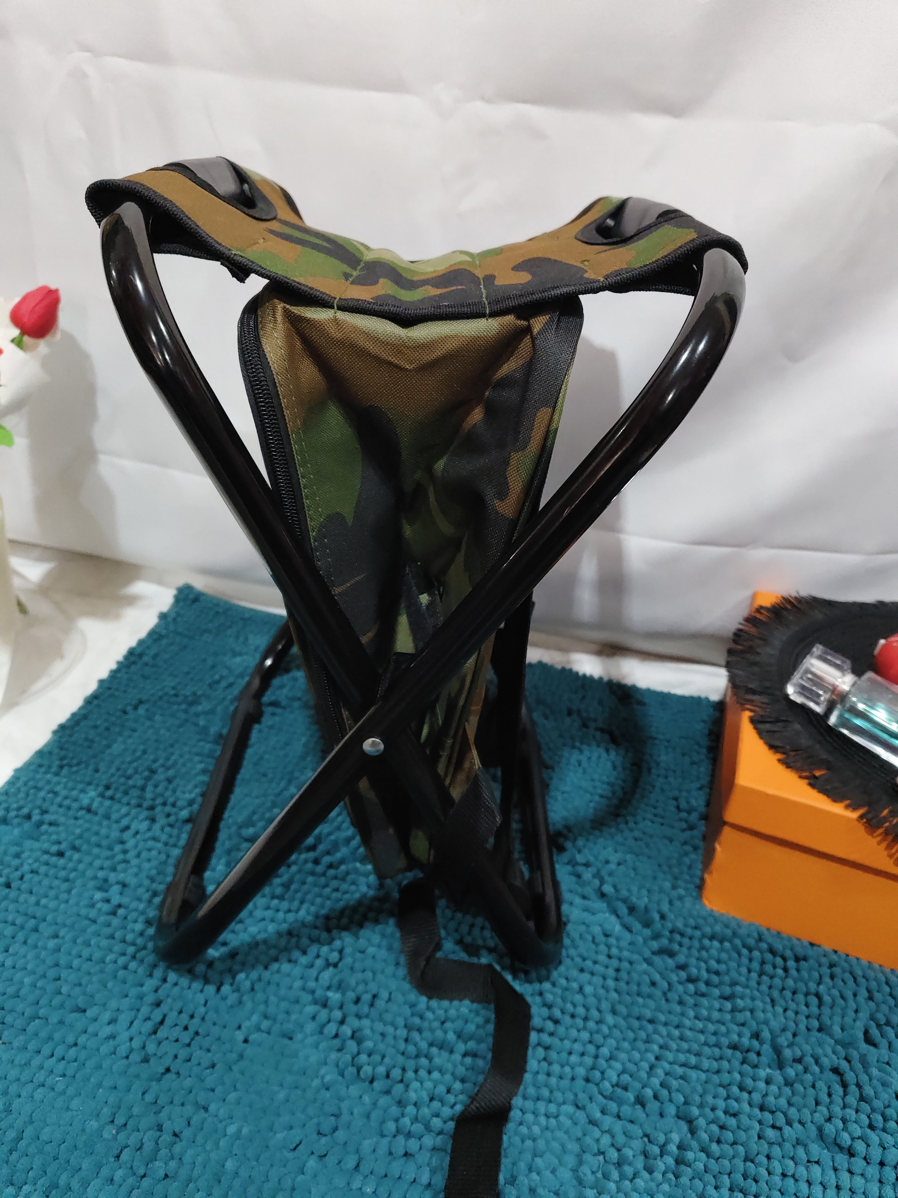 Double Shoulder Insulation Backpack Foldable Ice Pack Chair Oxford Cloth - Magnolia Wild SC