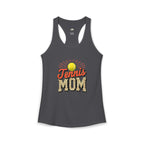 Mom Tennis Mom Racerback Tank – Personalized Name & Number Option | Lightweight Women’s Tennis Tank Top - Magnolia Wild SC