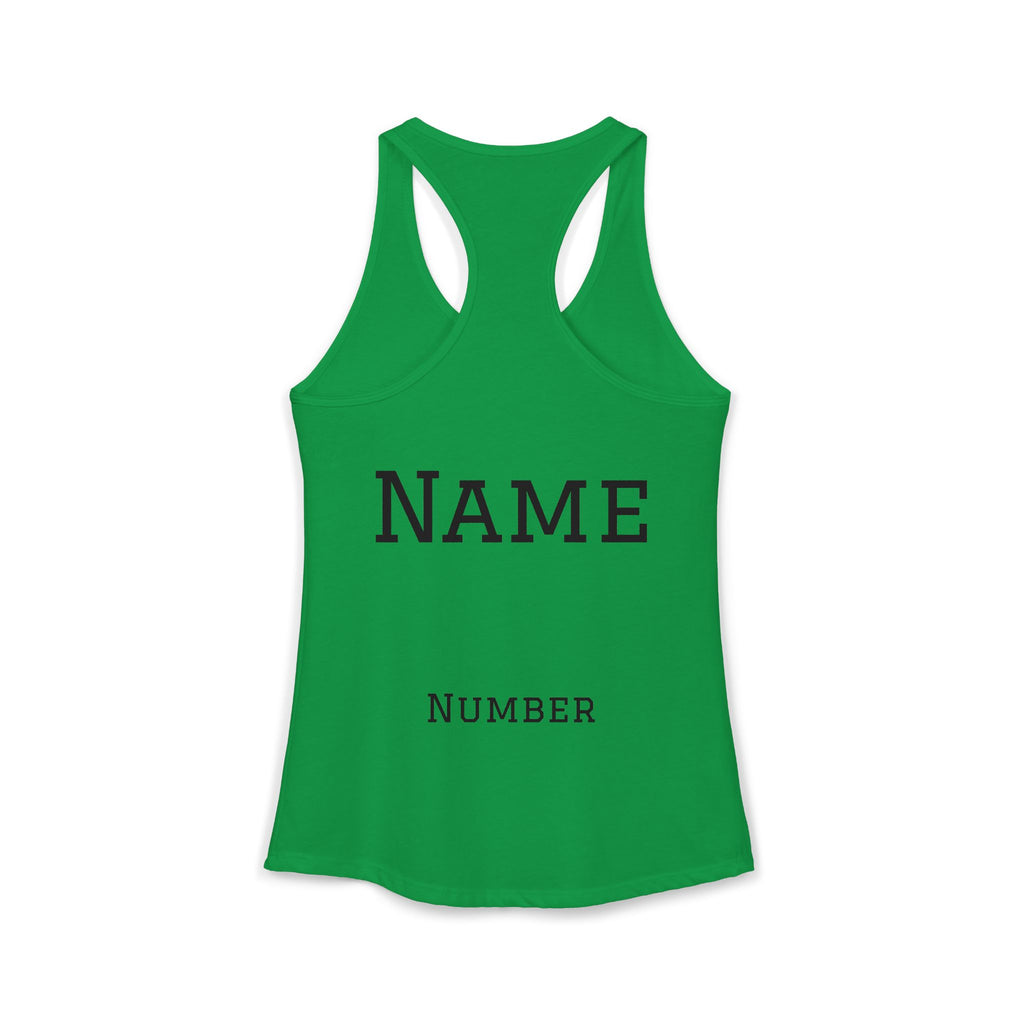 Mom Cross Country Mom Racerback Tank – Personalized Name & Number Option - Magnolia Wild SC