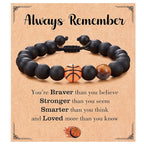 Adjustable Sports Obsidian Bracelet for Athletes and Fans - Magnolia Wild SC