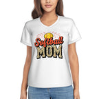 Softball Women's V-Neck Short-Sleeve T-Shirt - Magnolia Wild SC