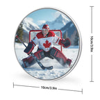Canadian Goalie Wireless Charging Pad – Fast 10W Compact Charger - Magnolia Wild SC
