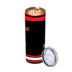 Custom Hockey Jersey 20oz Stainless Steel Tumbler with Straw - Magnolia Wild SC
