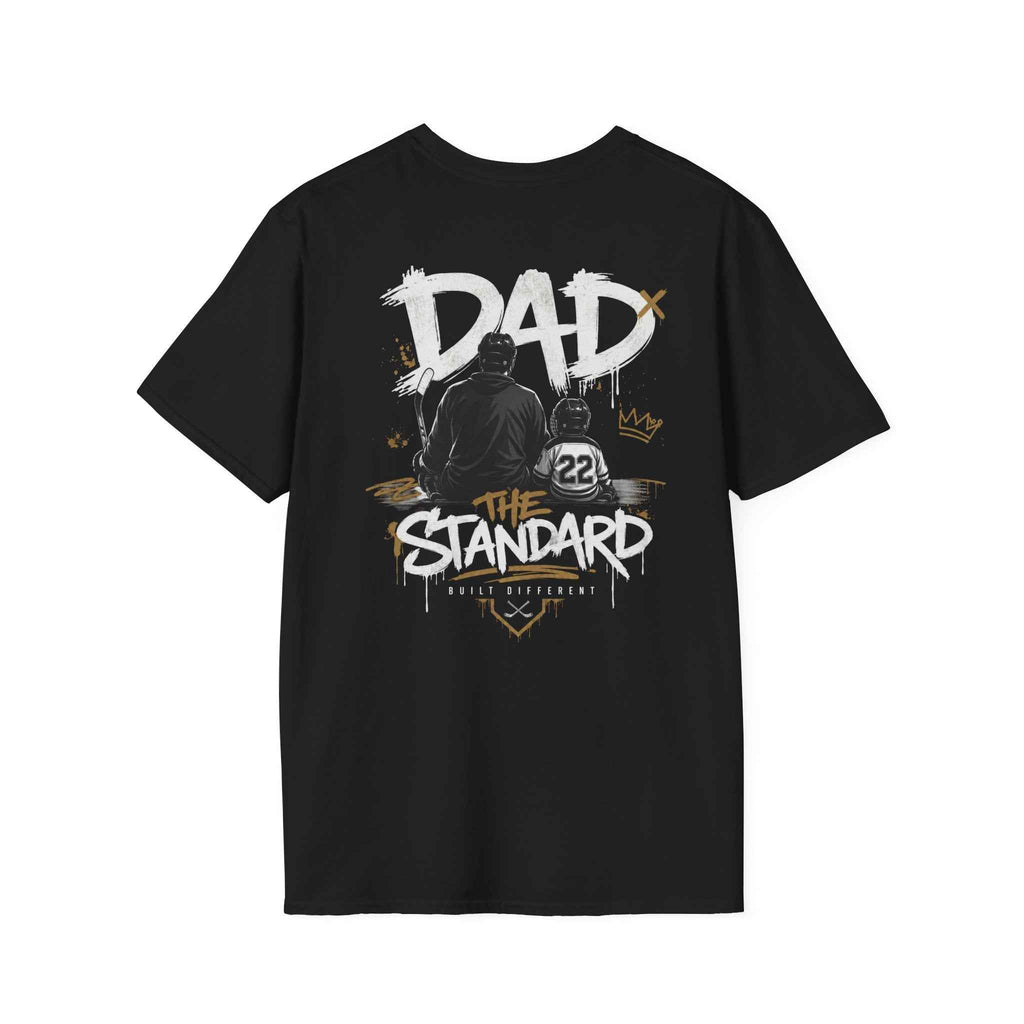 Hockey Dad The Standard T-Shirt — Fatherhood Graphic Tee
