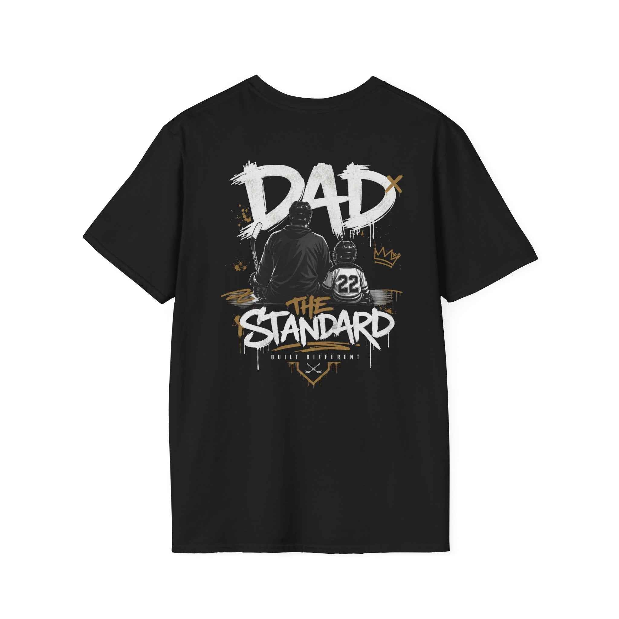 Hockey Dad The Standard T-Shirt — Fatherhood Graphic Tee
