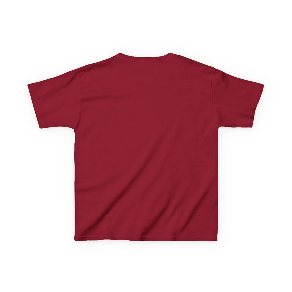 Red t-shirt on a white background