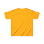 Yellow t-shirt on a white background