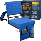 Folding Reclining Stadium Seat With Back Support For Bleachers - Magnolia Wild SC