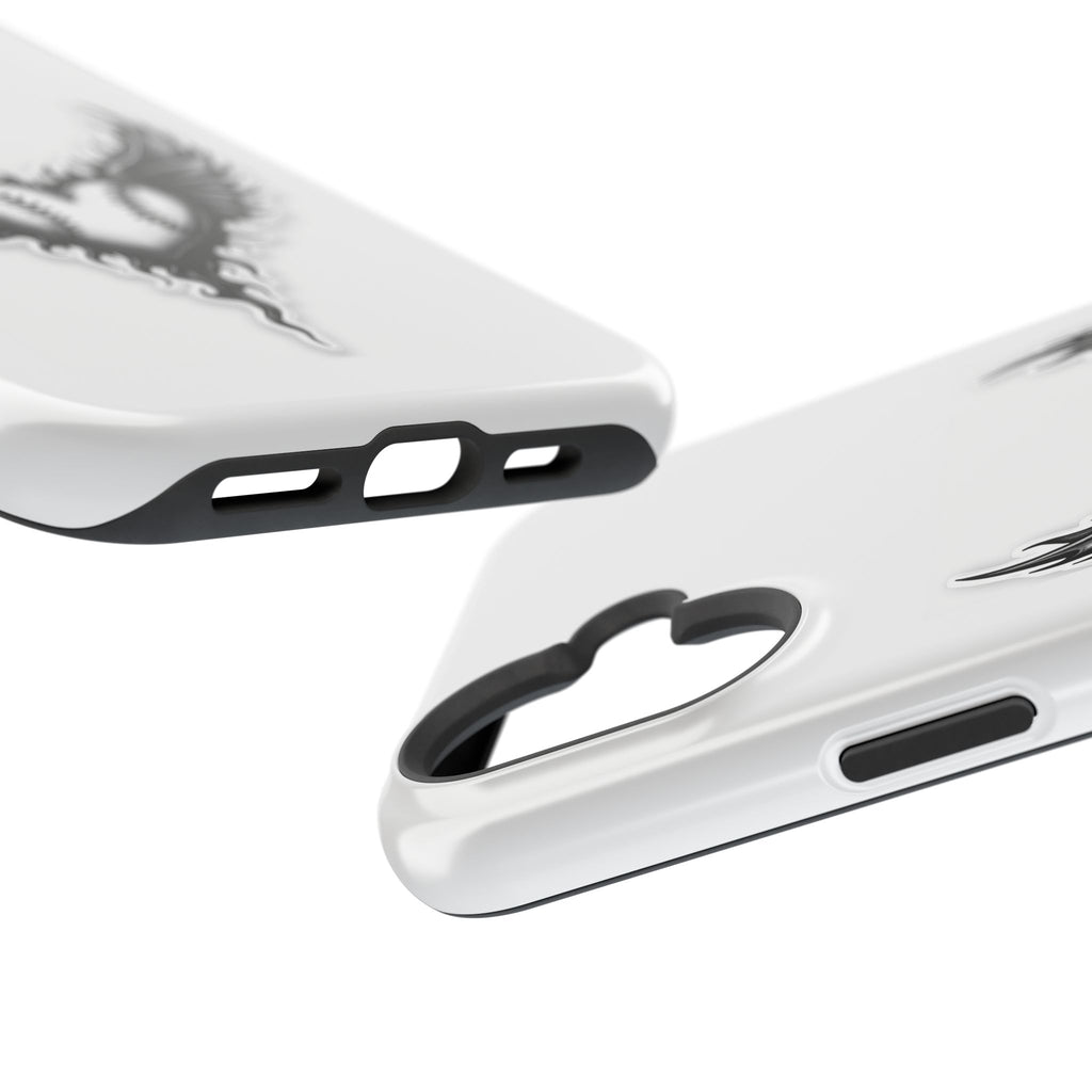 Baseball Heart Wings MagSafe iPhone Case | Gothic Tattoo Aesthetic - Magnolia Wild SC