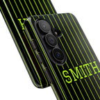 Personalized Baseball & Softball Jersey Samsung Phone Case — Team Logo, Player Name & Number - Magnolia Wild SC