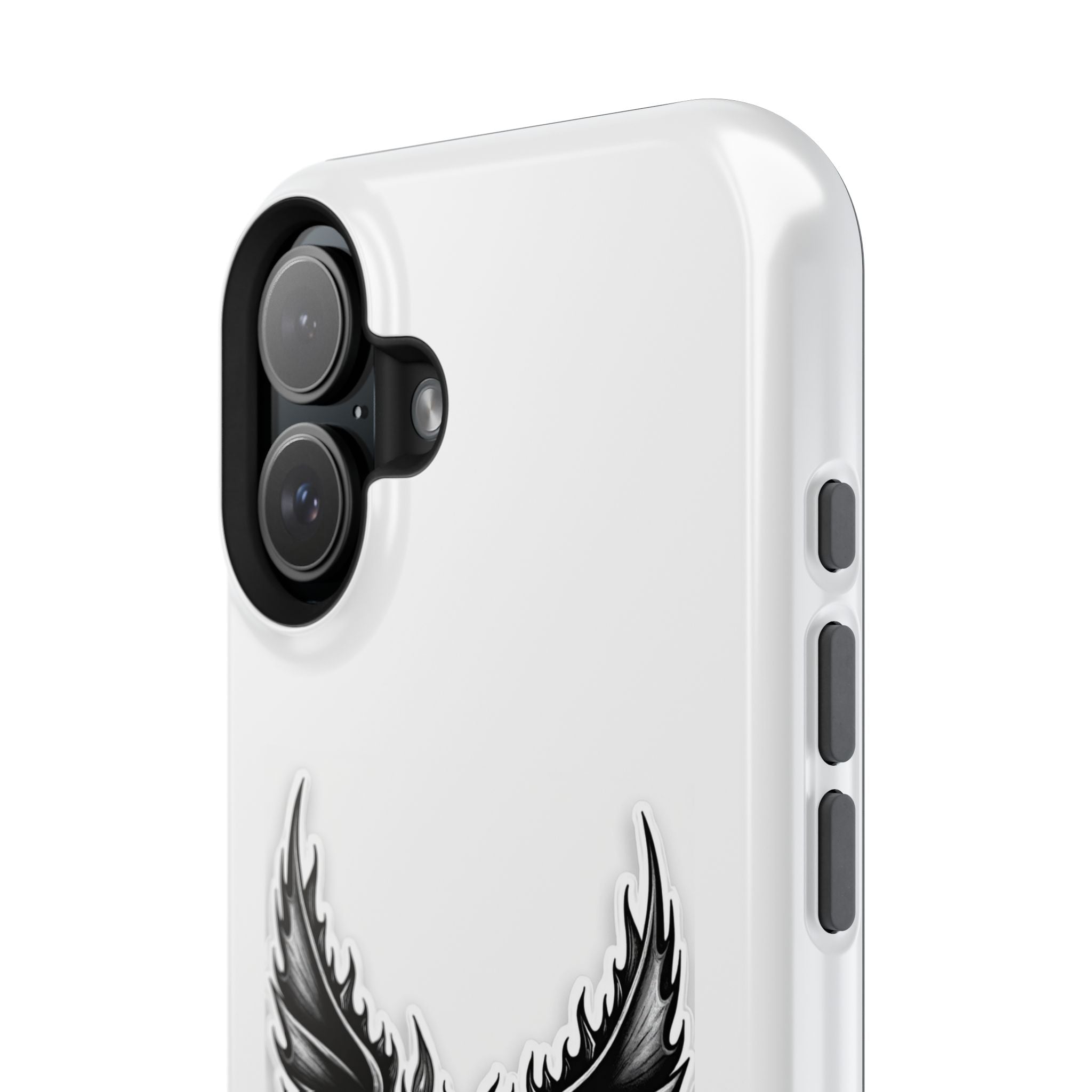 Baseball Heart Wings MagSafe iPhone Case | Gothic Tattoo Aesthetic - Magnolia Wild SC