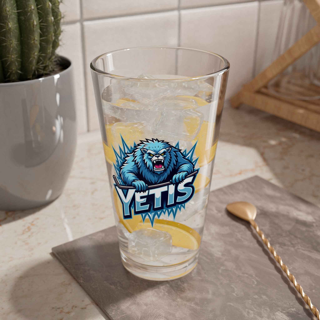 All-Star Team Glass — Personalized Front Logo & Back Message