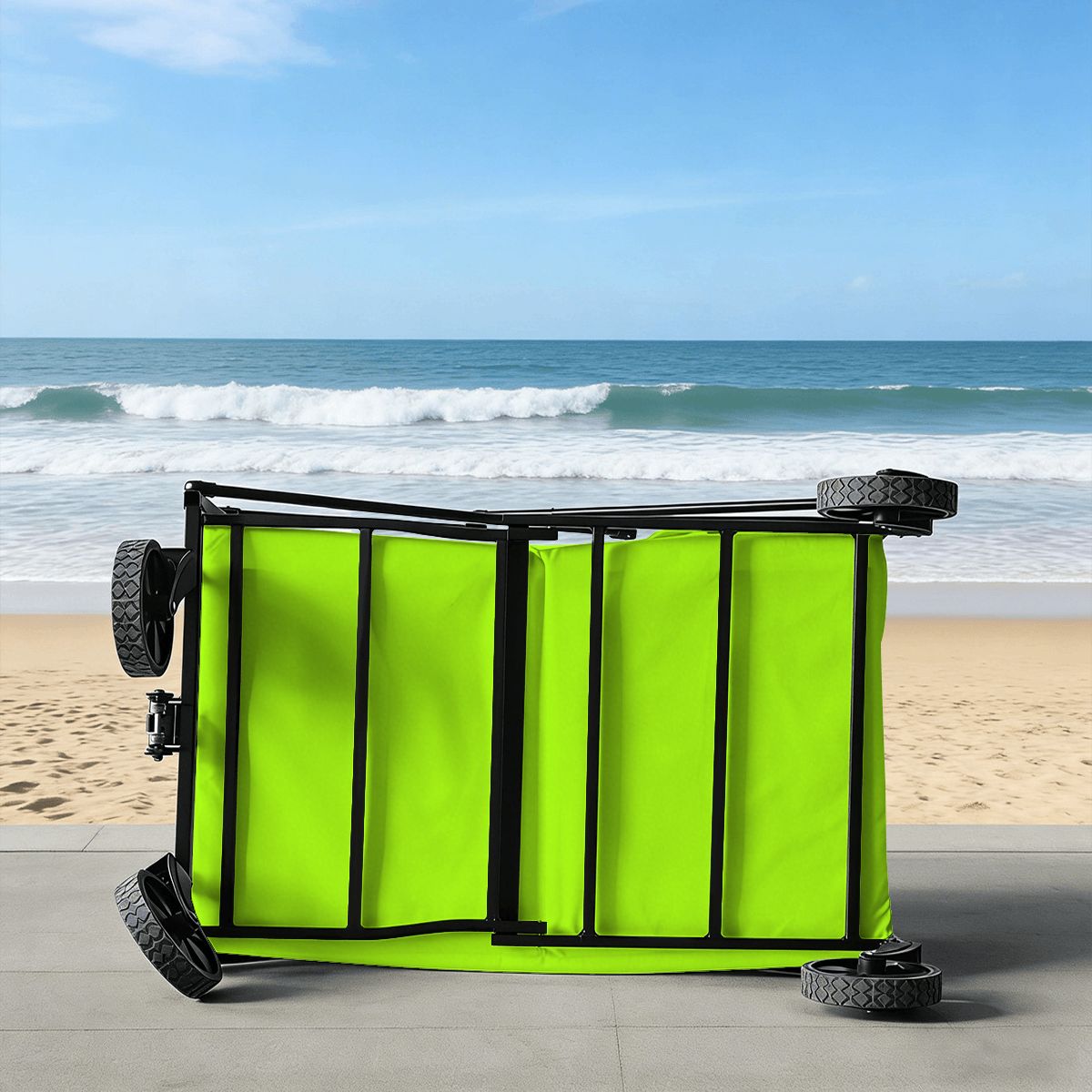 Custom Foldable Sports Wagon – Personalized Gear Cart for Game Day - Magnolia Wild SC