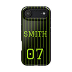 Personalized Baseball Jersey iPhone Case — Team Logo, Player Name & Number Customizable - Magnolia Wild SC