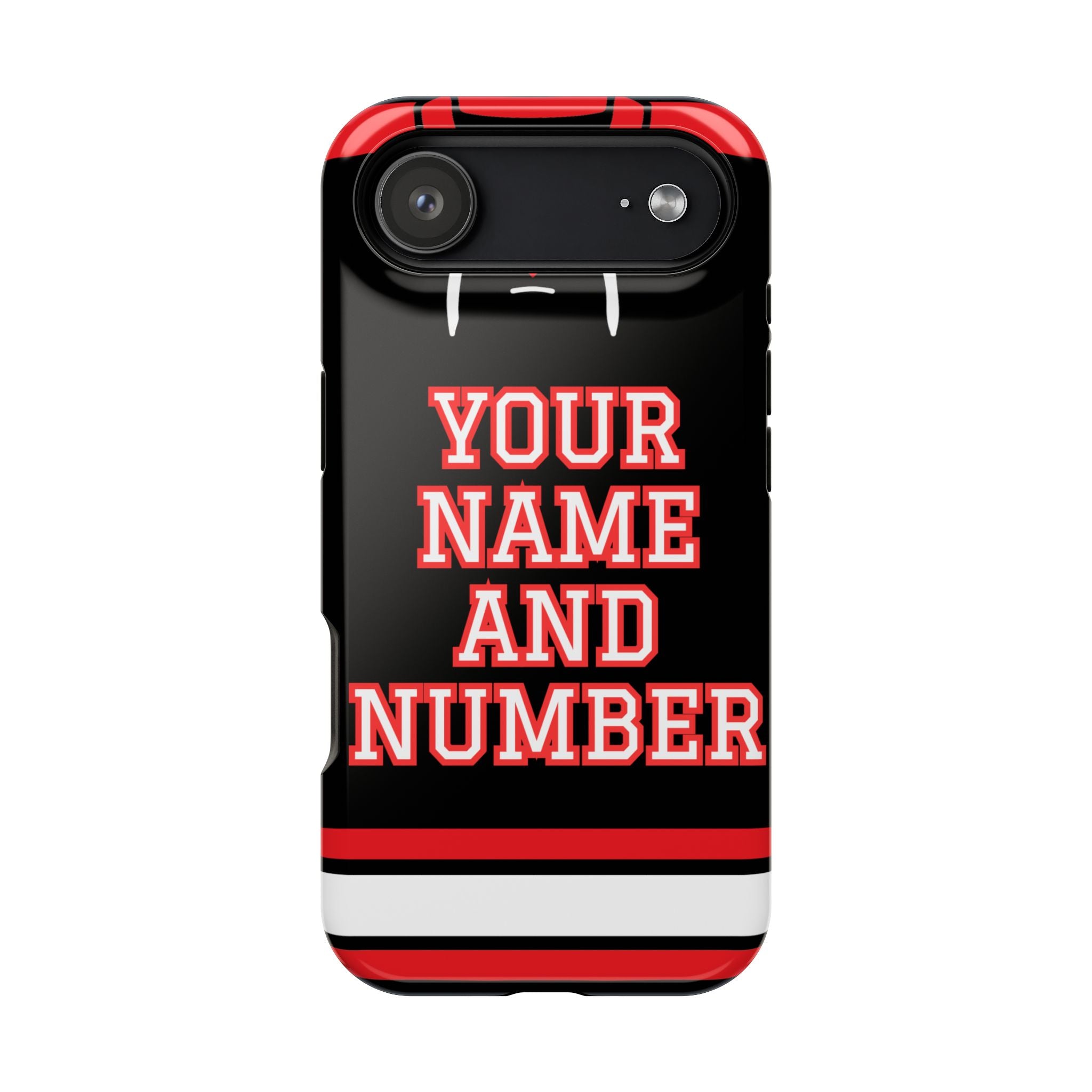 Personalized Baseball Jersey iPhone Case — Team Logo, Player Name & Number Customizable - Magnolia Wild SC