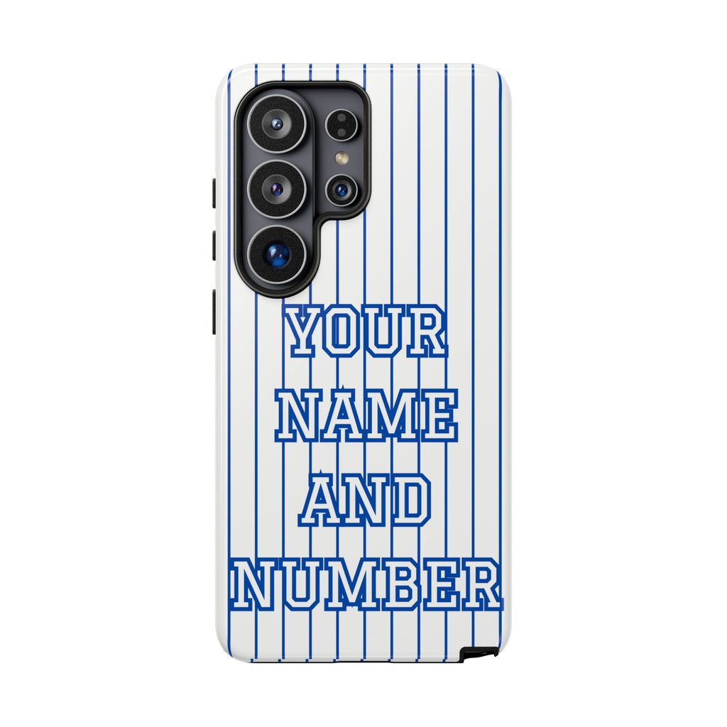 Personalized Baseball & Softball Jersey Samsung Phone Case — Team Logo, Player Name & Number - Magnolia Wild SC