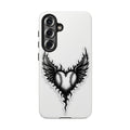 Baseball Heart Wings Samsung Case | Neo-Traditional Tattoo Art - Magnolia Wild SC