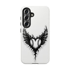 Baseball Heart Wings Samsung Case | Neo-Traditional Tattoo Art - Magnolia Wild SC