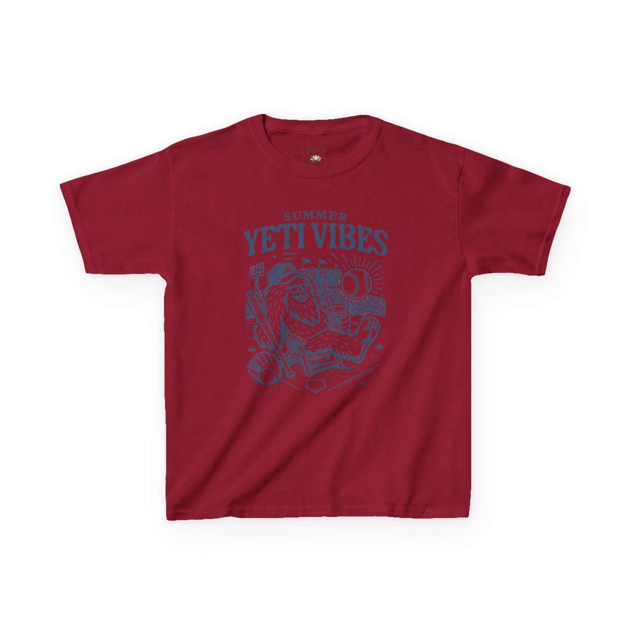 Summer Yeti Baseball Tee | Kids Tee
