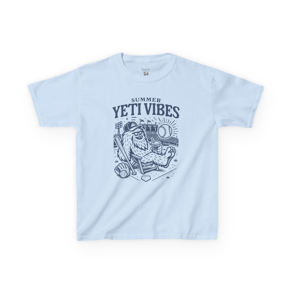 Summer Yeti Baseball Tee | Kids Tee