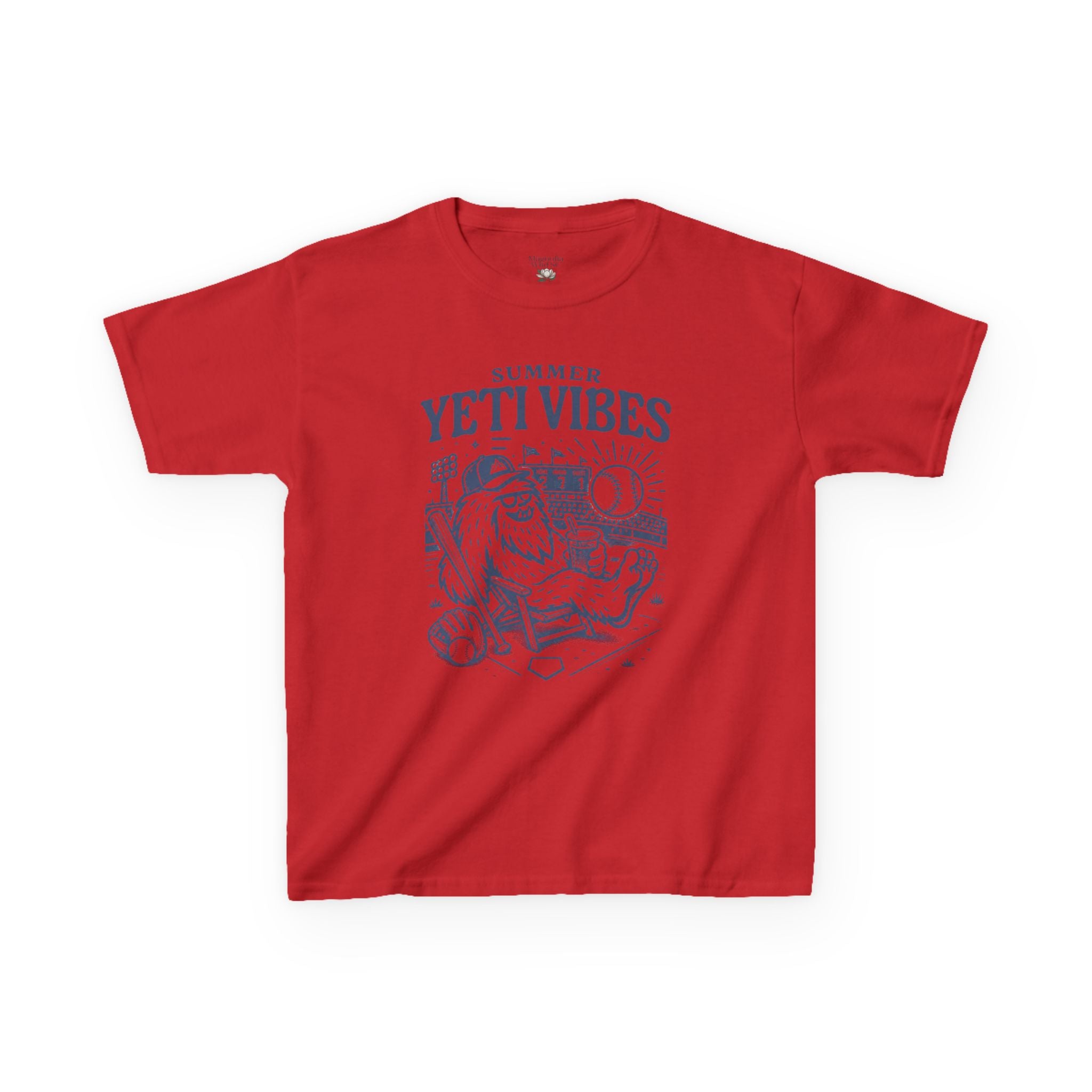 Summer Yeti Baseball Tee | Kids Tee