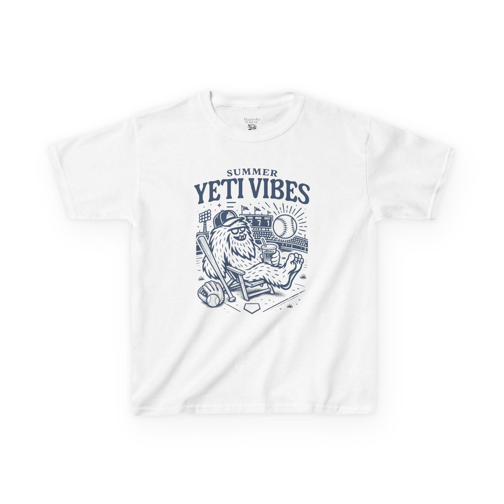 Summer Yeti Baseball Tee | Kids Tee