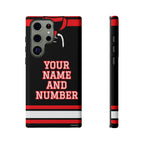 Personalized Hockey Jersey Samsung Case — Team Logo, Player Name & Number Customizable - Magnolia Wild SC