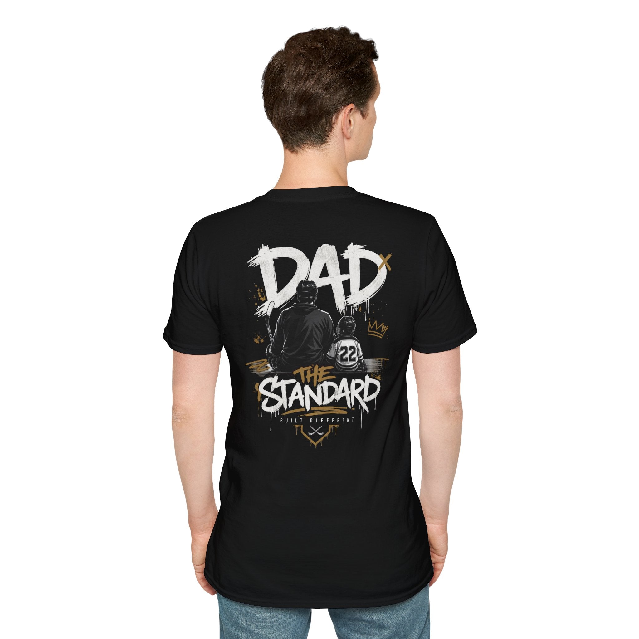 Hockey Dad The Standard T-Shirt — Fatherhood Graphic Tee - Magnolia Wild SC