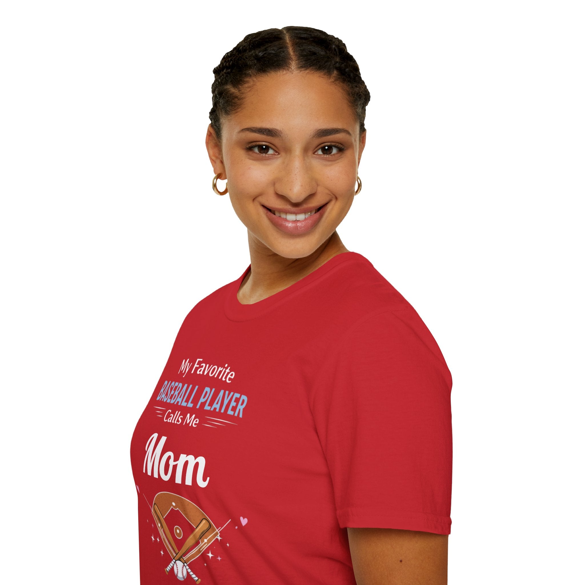 Personalized “My Favorite Baseball Player Calls Me” T-Shirt – Custom Name Baseball Tee - Magnolia Wild SC