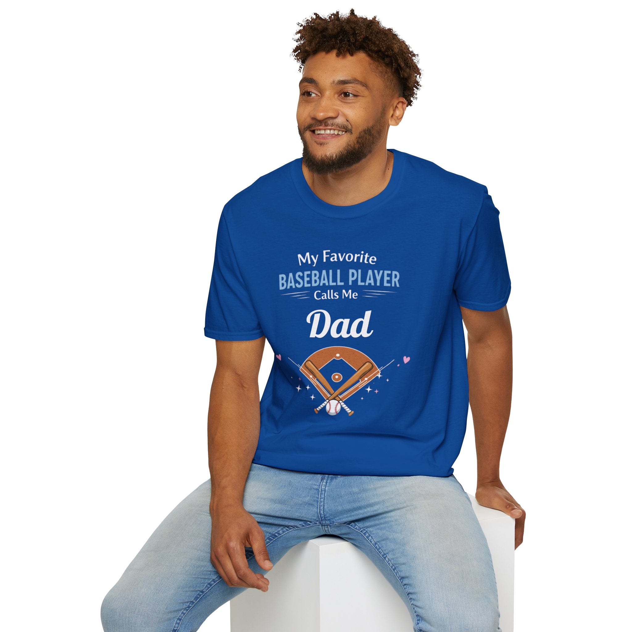 Personalized “My Favorite Baseball Player Calls Me” T-Shirt – Custom Name Baseball Tee - Magnolia Wild SC