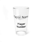 All-Star Team Glass — Personalized Front Logo & Back Message - Magnolia Wild SC