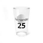 All-Star Team Glass — Personalized Front Logo & Back Message - Magnolia Wild SC