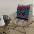 Custom Hockey Jersey Pillow — Personalized Team Logo, Player Name & Number - Magnolia Wild SC