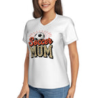 Soccer Mom Women's V-Neck Short-Sleeve T-Shirt - Magnolia Wild SC