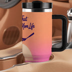 Softball Mom Life 40oz Tumbler with Handle and Straw - Magnolia Wild SC