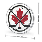 Canadian Hockey Wireless Charging Pad – Fast 10W Compact Charger - Magnolia Wild SC