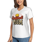 Softball Women's V-Neck Short-Sleeve T-Shirt - Magnolia Wild SC