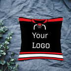 Custom Hockey Jersey Pillow — Personalized Team Logo, Player Name & Number - Magnolia Wild SC