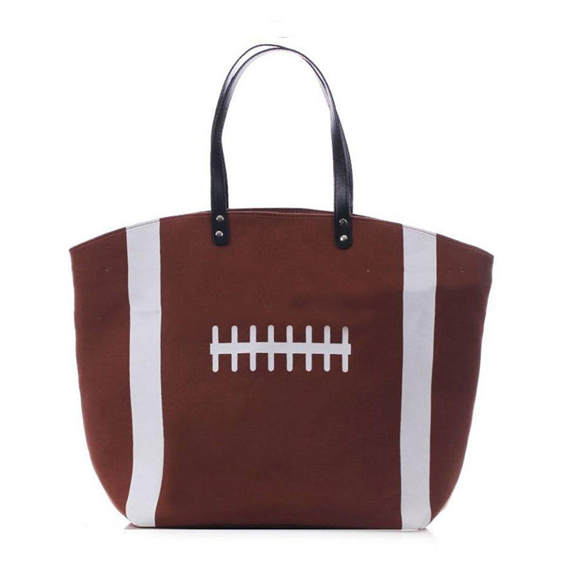 Multi-Sport Canvas Tote – Game Day Bag for Everyone - Magnolia Wild SC
