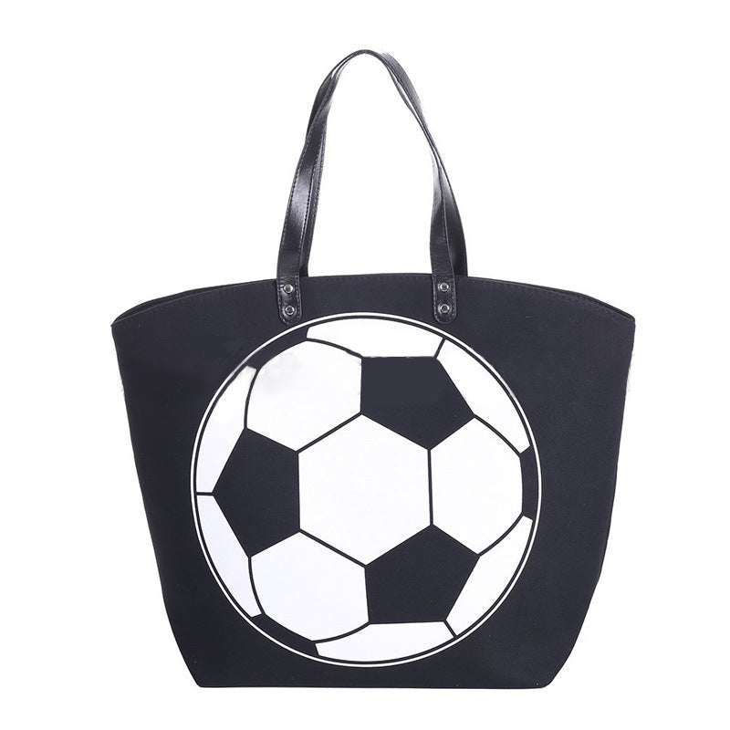 Multi-Sport Canvas Tote – Game Day Bag for Everyone - Magnolia Wild SC