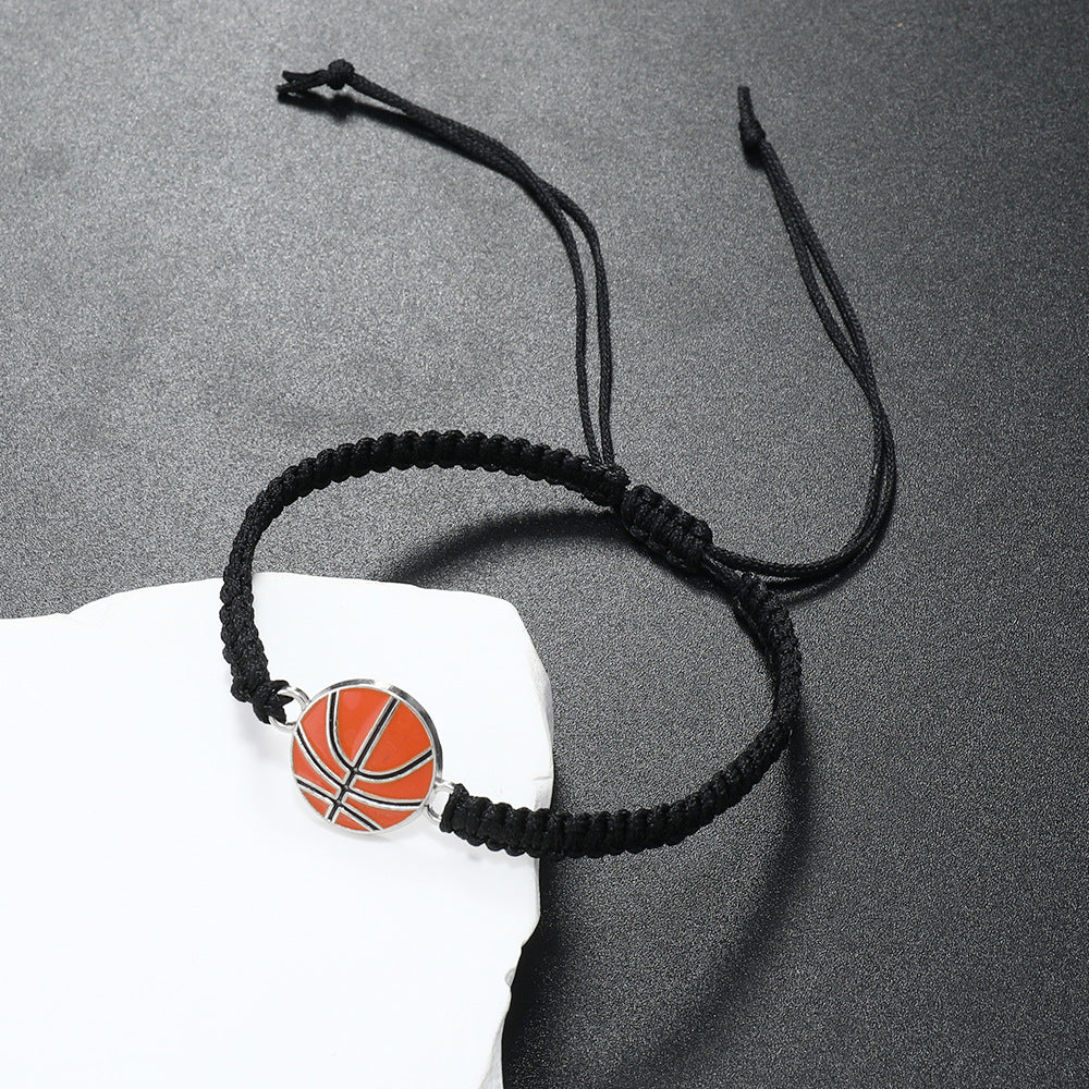 Multi-Sport Braided Bracelet Adjustable Jewelry for Game Day Fans - Magnolia Wild SC