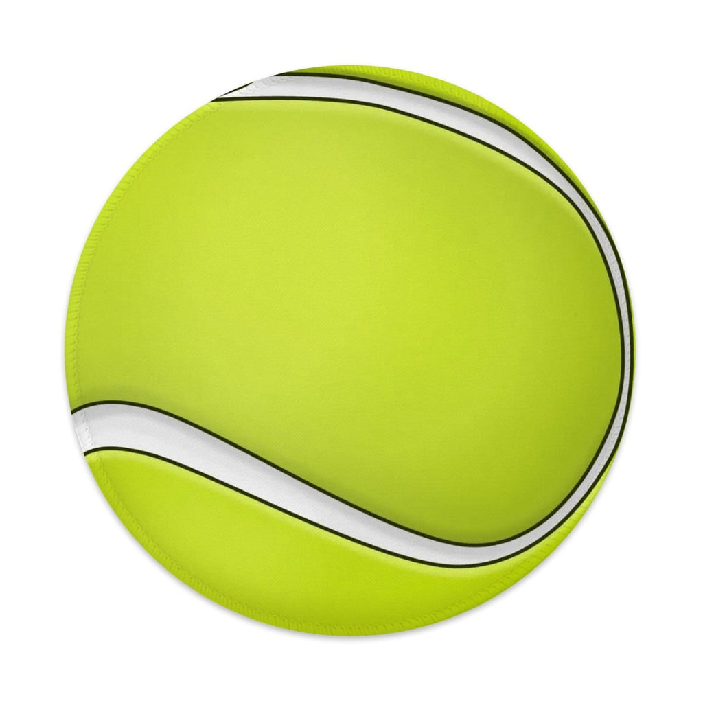 Tennis Ball Mouse Pad – Non-Slip Rubber Base Polyester Mouse Pad - Magnolia Wild SC