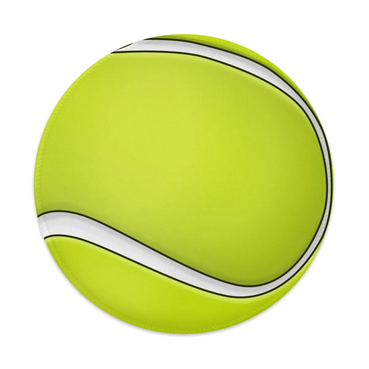 Tennis Ball Mouse Pad – Non-Slip Rubber Base Polyester Mouse Pad - Magnolia Wild SC