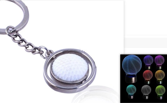All-Star Keychain — Basketball, Baseball, Soccer & Golf Charm - Magnolia Wild SC